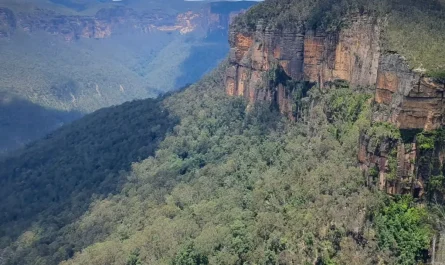 Govetts Leap - Lookout offering panoramic views of the Grose Valley and waterfall